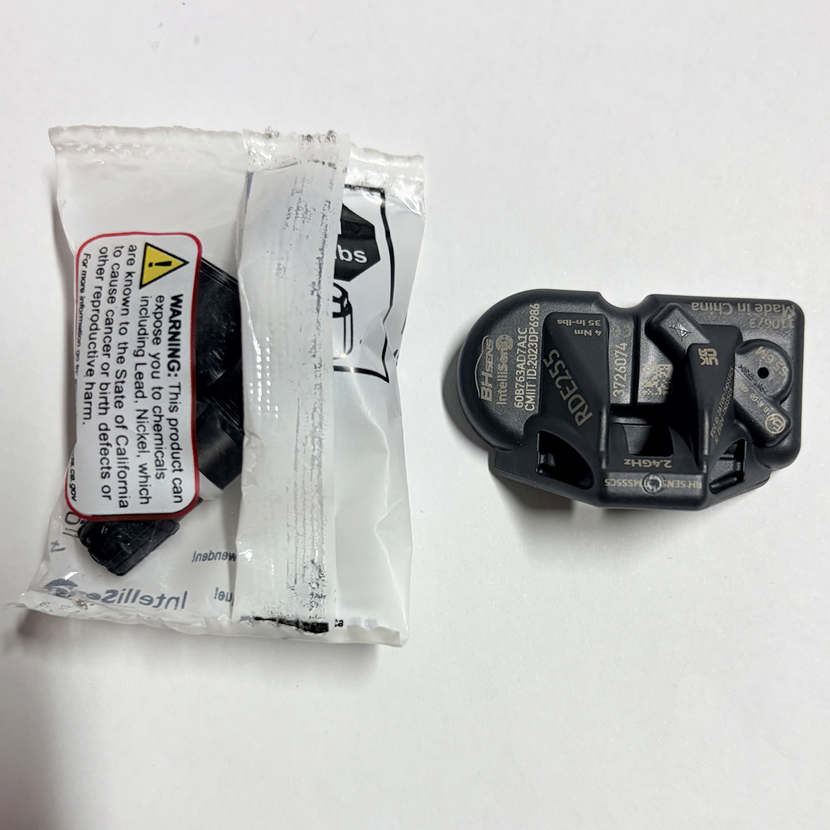 RDE255V26 | BH-Sens 2.4GHz TPMS Tire Pressure Sensor | Fits Tesla | OE# 149070101B, 149070100B, 149070101C